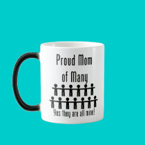 Mom of Many - 13 kids mugs
