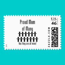Mom of Many - 13 kids stamps