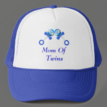Mom Of Twin Boys Hat by packratgraphics Mom Of Twin Boys Hat