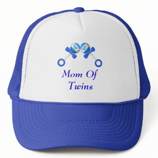 Mom Of Twin Boys Hat hat
