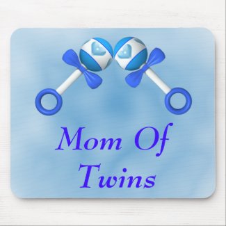 Mom Of Twin Boys Mousepad mousepad