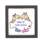 Mom of Twin Girls T-shirts and Gifts Premium Gift Boxes