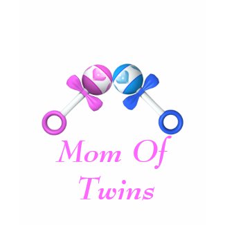 Mom Of Twins Shirt (boy/girl) shirt