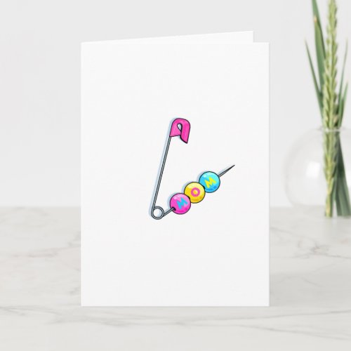 Mom (Pin) Greeting Cards