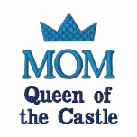 Mom Queen of the Castle Embroidered Shirt