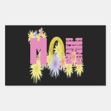 Mom Rectangular Stickers