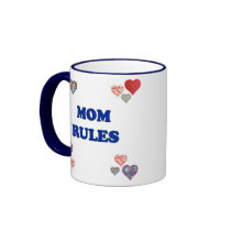Mom Rules Coffee Mug