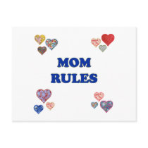 Mom Rules Postcards