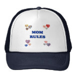 Mom Rules Trucker Hats