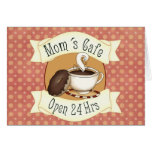 Mom´s Café Greeting Card