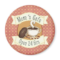 Mom´s Café Fridge Magnets