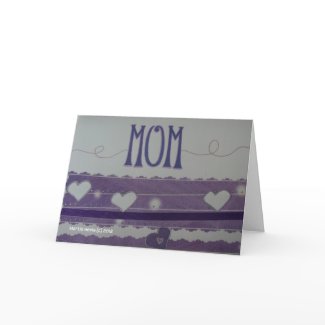 Mom - Scrapbook Card zazzle_card