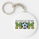 Mom Soccer Key Chains