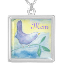 Mom Song Bird Necklace