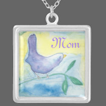 Mom Song Bird Necklace necklaces
