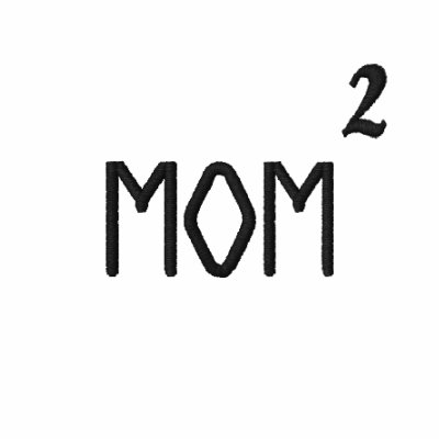 MOM Squared Embroidered Shirt MOM Squared Embroidered Shirt