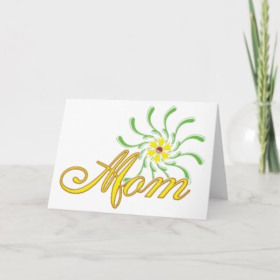 Mom, Tattoo Flower Greeting Cards by StitcherladyxxTees