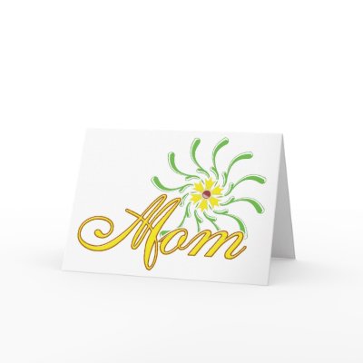 Mom, Tattoo Flower Greeting Cards by StitcherladyxxTees