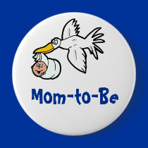 Mom-to-Be Button