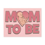 Mom to Be Maternity postcards