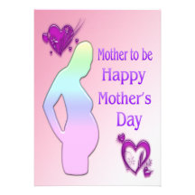 Mom To Be Mother's Day Invitation