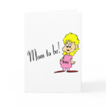 Mom To Be (Pregnant Woman) cards