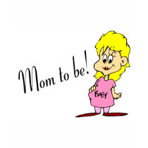 Mom To Be (Pregnant Woman) t-shirts