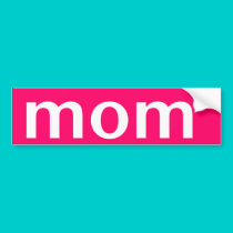 Mom to the 6th Power bumper stickers
