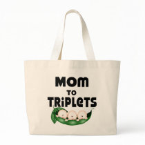 Mom to Triplets (peapod) Bag