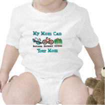 Mom Triathlon Infant Creeper t-shirts by RunnerTeesGifts Mom Triathlon Infant Creeper t-shirts