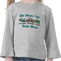 Mom Triathlon Long Sleeve Toddler Tee Shirt by RunnerTeesGifts Mom Triathlon Long Sleeve Toddler Tee Shirt