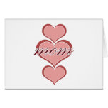 Mom Triple Heart Card