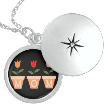 Mom Tulips Locket