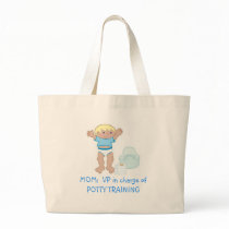 MOM: VP of Potty Training Canvas Bag