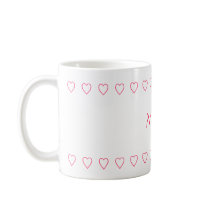 MOM W/HEARTS, MUG