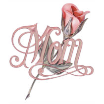 Mom with Rose t-shirts
