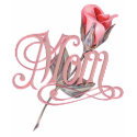 Mom with Rose t-shirts by Spice Mom with Rose t-shirts