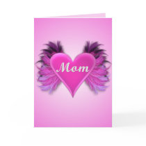 Mom Your An Angel Card