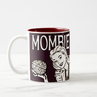 Mombie Retro Zombie Coffee Mugs