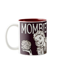 Mombie Retro Zombie Coffee Mugs