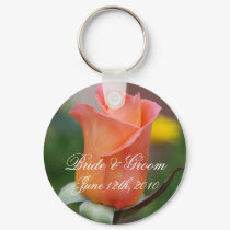 Moment In Time Bride & Groom Keychain