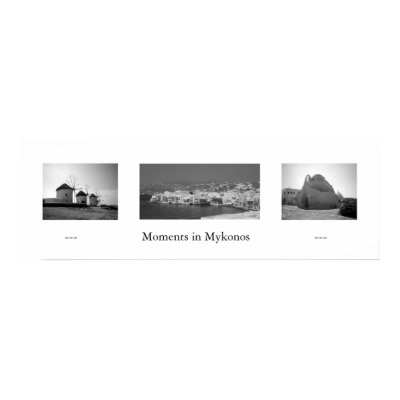 Moments in Mykonos Posters by richardmadgin
