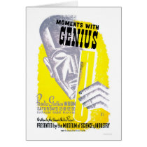 Moments With Genius 1941 WPA cards by lc_wpa Moments With Genius 1941 WPA cards