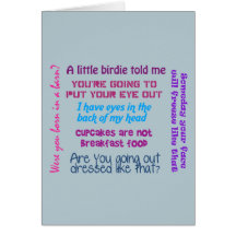 Momisms Card