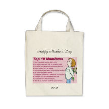 Momisms Grocery Bag