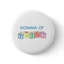 Momma of Twins Blocks buttons by Scrappintwins Momma of Twins Blocks buttons