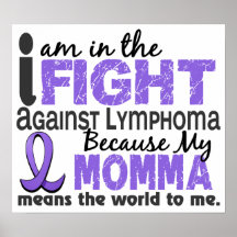 Momma significa el mundo a mí linfoma de H Poster