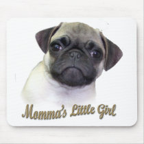 Momma's Little Girl mousepads