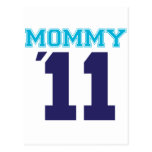 mommy  2011 blue post card