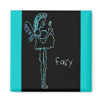 Mommy 2 B Fairy by Abby magnet
